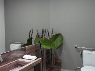 PROJETO CORPORATIVO , ALINE SASSE ALINE SASSE Phòng tắm phong cách hiện đại