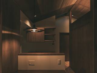 FUTATSUYANAGI HOUSE, 株式会社シーンデザイン建築設計事務所 株式会社シーンデザイン建築設計事務所 وحدات مطبخ خشب Wood effect