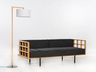 Sofa ID1.200, mazzivo mazzivo Living room Wood Wood effect