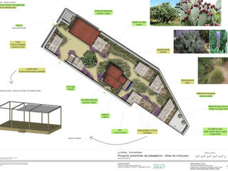 Riqualificazione ambientale/paesaggistica del vecchio faro di Formentera_La Mola, Oriana Leone Landscape Architect Oriana Leone Landscape Architect 지중해스타일 정원