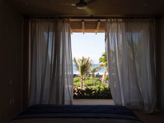 Punta Majahua, Troncones., Zozaya Arquitectos Zozaya Arquitectos Small bedroom