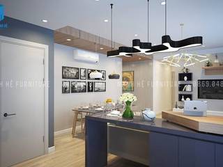 Designer, Công ty Cổ Phần Nội Thất Mạnh Hệ Công ty Cổ Phần Nội Thất Mạnh Hệ Cocinas de estilo moderno Fibra natural Beige