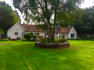 Contemporary Sevenoaks Rear Garden , River Birch Landscapes River Birch Landscapes Modern Garden