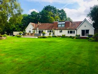 Contemporary Sevenoaks Rear Garden , River Birch Landscapes River Birch Landscapes Moderne tuinen