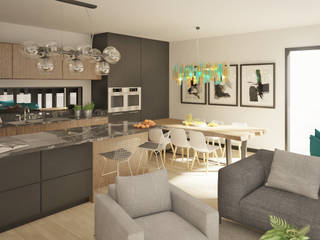 Apartamento modelo para Owl Media, Cares Studio Cares Studio