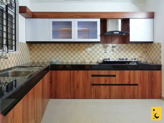 RESIDENCE IN SURATHKAL, MANGALORE, Indoor Concepts Indoor Concepts Modern kitchen