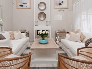 Beach House Glam Guest House - Onrus, Overberg Interiors Overberg Interiors ห้องนั่งเล่น