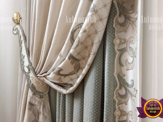 Curtain Treatment By Amazing Female Designer, Luxury Antonovich Design Luxury Antonovich Design