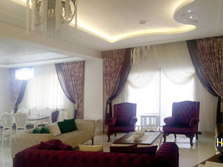 Servet Dablan Villası, Hiba iç mimarik Hiba iç mimarik Living room