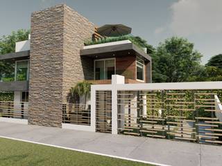 JG, DISARQ ARQUITECTOS. DISARQ ARQUITECTOS. Modern houses