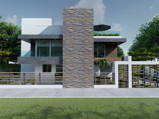 JG, DISARQ ARQUITECTOS. DISARQ ARQUITECTOS. Modern houses