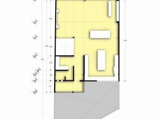 CASA TARANGO, NEXTIYOTL + ARQUITECTOS NEXTIYOTL + ARQUITECTOS غرفة نوم