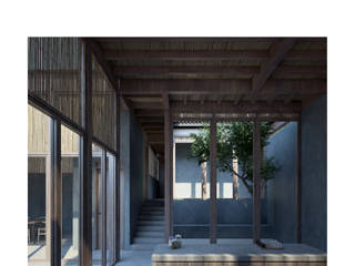 Casa Betania, NAAG arquitectura NAAG arquitectura モダンデザインの ダイニング