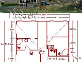 CABAÑAS Y CASAS DE MADERA LA SOLERA, LA SOLERA LA SOLERA Casas de madera Madera Acabado en madera