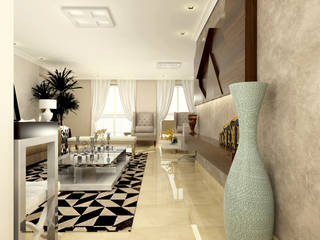 Projeto - Reforma residencial , Vilaville Vilaville Modern living room