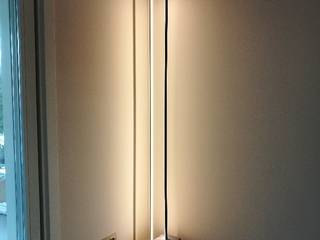 Nowoczesna lampa wisząca, The Light The Light 现代客厅設計點子、靈感 & 圖片 水泥 Multicolored