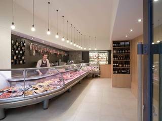 Macelleria Randazzo - Termini Imerese, ALESSIO LO BELLO ARCHITETTO a Palermo ALESSIO LO BELLO ARCHITETTO a Palermo Ruang Komersial