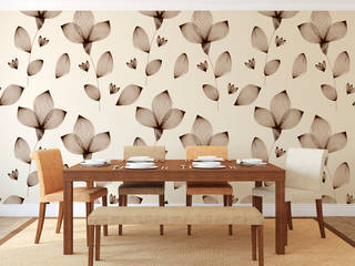 Papel tapiz personalizado para tu hogar., Kromart Wallcoverings - Papel Tapiz Personalizado Kromart Wallcoverings - Papel Tapiz Personalizado Ruang Makan Klasik