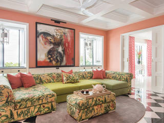 Joyful Elegance, Design Intervention Design Intervention Asian style living room