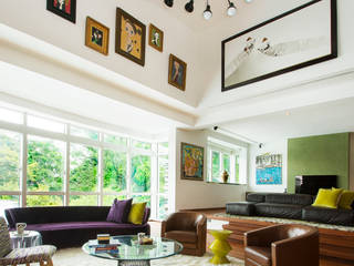 Modern Eclectic, Design Intervention Design Intervention Ausgefallene Wohnzimmer