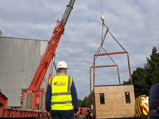 A Customisable/ flexible offsite construction solution:, Building With Frames Building With Frames Wooden houses Wood