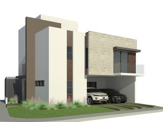 Proyectos Residenciales , FLORS FLORS Casas modernas