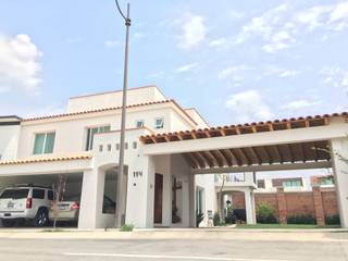 Residencia Guerrero, Arqca Arqca Einfamilienhaus Kalkstein Beige