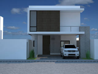 ARRAYANES, CuatroD Tu Casa Otra dimension CuatroD Tu Casa Otra dimension Modern style balcony, porch & terrace