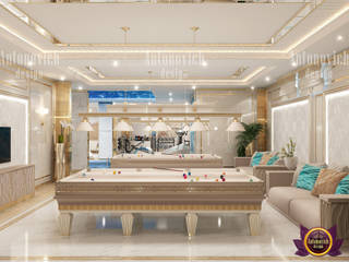 Elegant Sports Lounge , Luxury Antonovich Design Luxury Antonovich Design