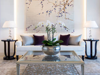 Refined Glamour, Design Intervention Design Intervention Asian style living room