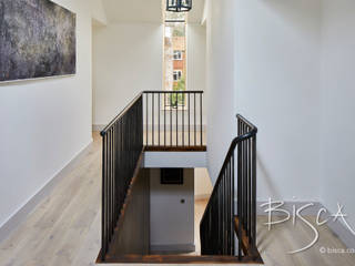 7411 - Flamed Character Oak, Bisca Staircases Bisca Staircases Сходи Залізо / сталь