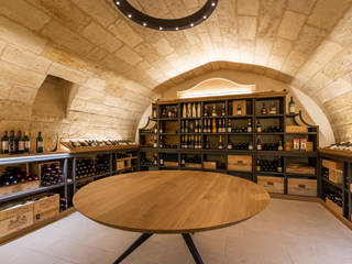 Restaurant de Dubern à Quanjude, 3759 Architecture 3759 Architecture Wine cellar
