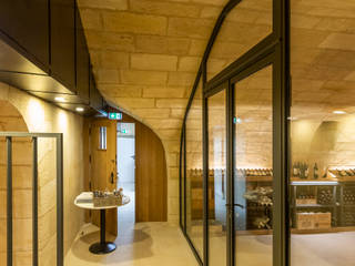 Restaurant de Dubern à Quanjude, 3759 Architecture 3759 Architecture Wine cellar