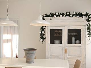 Make-over Amsterdam slotervaart, Whitehouse decorations Whitehouse decorations Столовая комната в рустикальном стиле