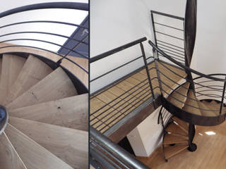 Escalier Hélicoïdal , Empreinte Constructions bois Empreinte Constructions bois Holzhaus