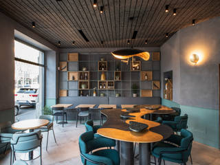 Ristorante SOLO CRUDO, Studio gamp! Studio gamp! Gewerbeflächen Gastronomie