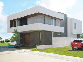 Casa Puerta del Bosque, archbauen archbauen 一戸建て住宅