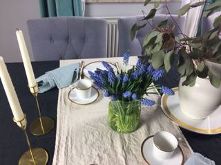 Len w jadalni, NatureBed NatureBed Dining roomAccessories & decoration Flax/Linen