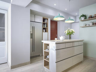 COCINA MINT, TR3STUDIO TR3STUDIO Cocinas de estilo moderno