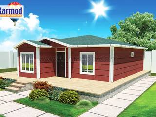 Особняк Кучуксу - 96 м2, KARMOD PREFABRICATED TECHNOLOGIES KARMOD PREFABRICATED TECHNOLOGIES