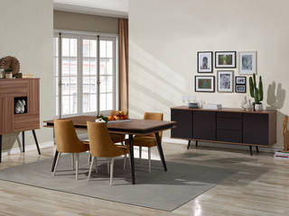 ANTARTE ComedorVitrinas y cajoneras Acabado en madera