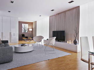 Penthouse-Wohnung Visualisierung, Obernburg am Main, Render Vision Render Vision