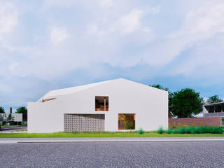 CASA SATOLEP, Franthesco Spautz Arquitetura Franthesco Spautz Arquitetura Single family home