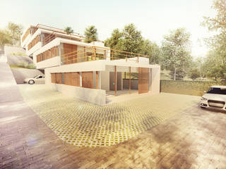 CASAS CACUPÉ, Franthesco Spautz Arquitetura Franthesco Spautz Arquitetura บ้านและที่อยู่อาศัย