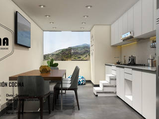 REMODELACIÓN COCINA, UPAA ARQUITECTOS UPAA ARQUITECTOS مطابخ صغيرة