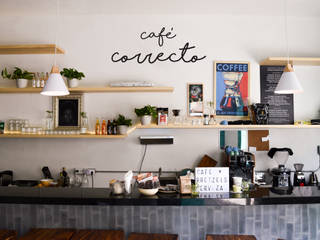 Café Correcto, Mate taller Mate taller Modern kitchen