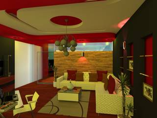 Remodelación | Loft Ross, Arquitectura & Diseño Arquitectura & Diseño Modern living room Ceramic