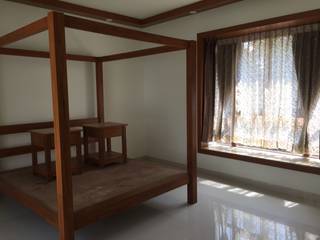 Interiors @Ajmera villows, Renovart Renovart Small bedroom Solid Wood