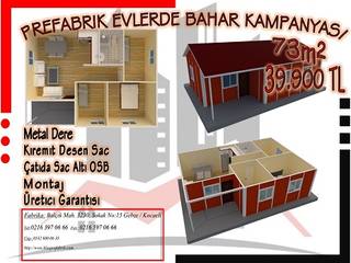 BAHAR KAMPANYASI, KLAS PREFABRİK ÇELİK YAPI SAN.TİC.LTD.ŞTİ. KLAS PREFABRİK ÇELİK YAPI SAN.TİC.LTD.ŞTİ. Spazi commerciali Metallo