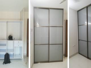 Wardrobe , Square Up Construction & Interiors Square Up Construction & Interiors غرفة نوم